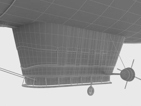 Blimp 3D Model