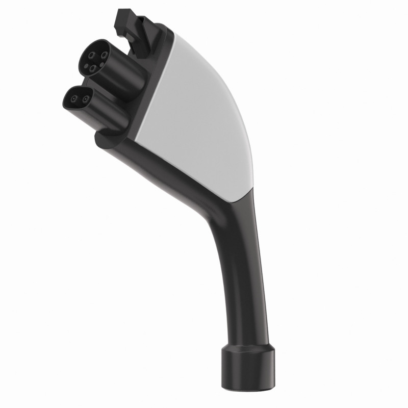 Electric Vehicle Charging Plug Socket 01 Modello 3D .c4d .max .obj .3ds .fbx .stl .blend 