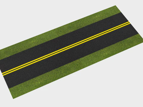 Road Sample 3D Model