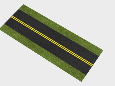 Road Sample 3D Model