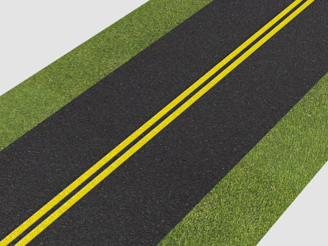 Road Sample 3D Model