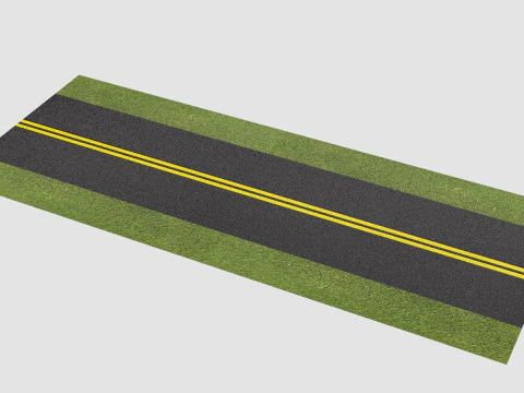 Road Sample 3D Model