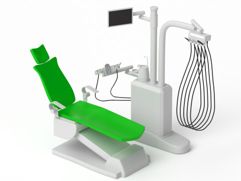 Dentist Chair 02 3D 模型