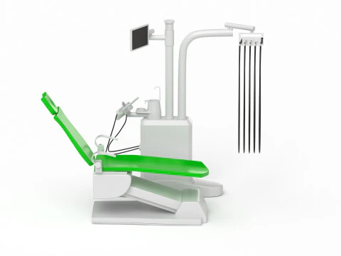 Dentist Chair 02 3D Model