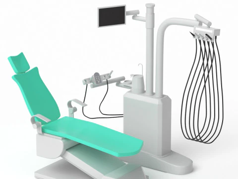 Poltrona del dentista 03 Modello 3D