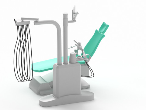 Dentist Chair 03 3D Model