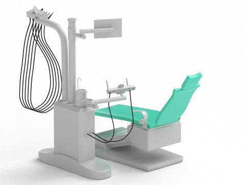 Dentist Chair 03 3D Model