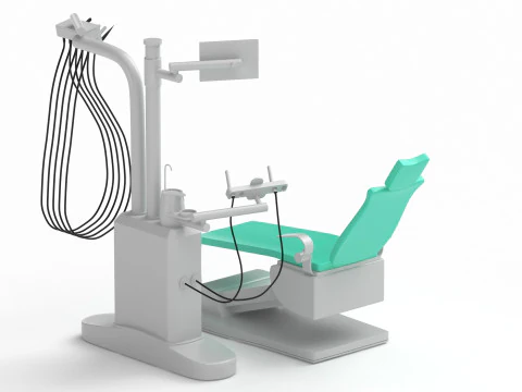 Cadeira de Dentista 03 Modelo 3D