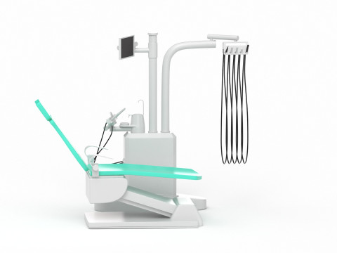 Dentist Chair 03 3D Model