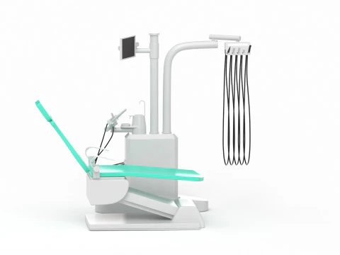Cadeira de Dentista 03 Modelo 3D