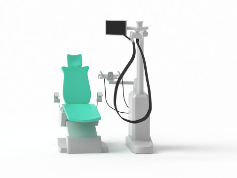 Dentist Chair 03 3D Model
