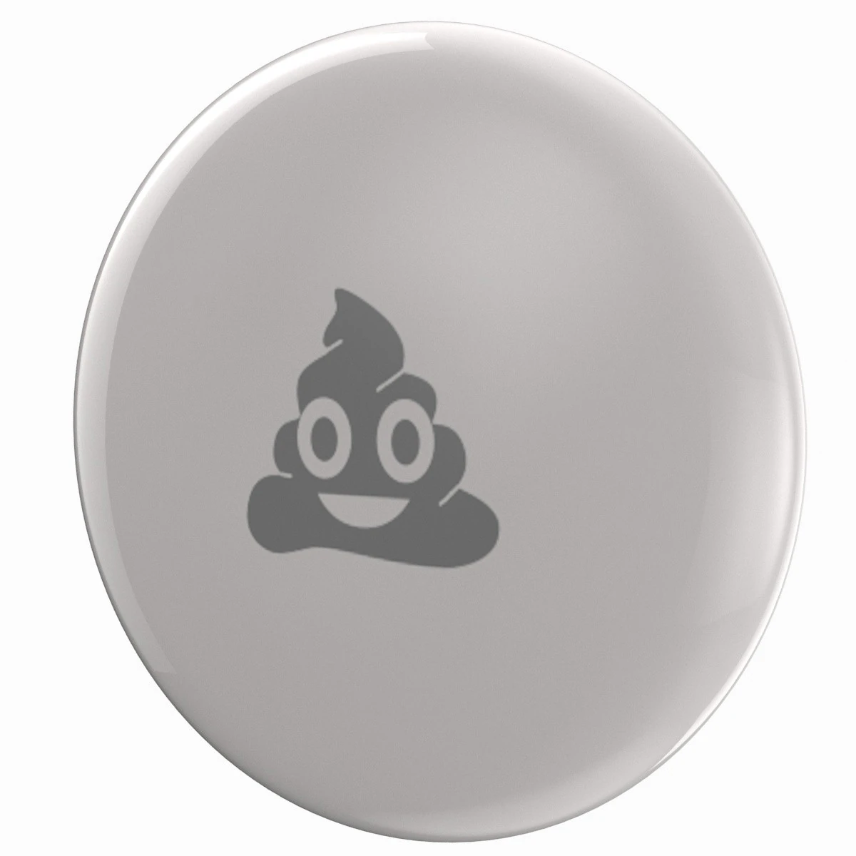 Apple AirTag Emoji Turd 3D Model .c4d .max .obj .3ds .fbx .stl .blend 