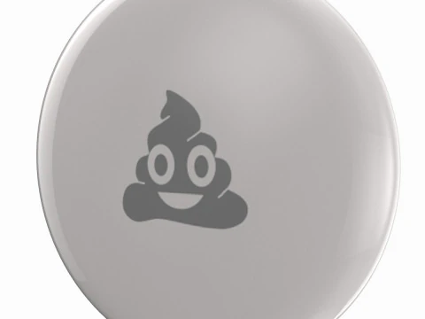 एप्पल एयरटैग इमोजी टर्ड 3D मॉडल