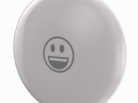 Apple AirTag Emoji Smile 3D Model