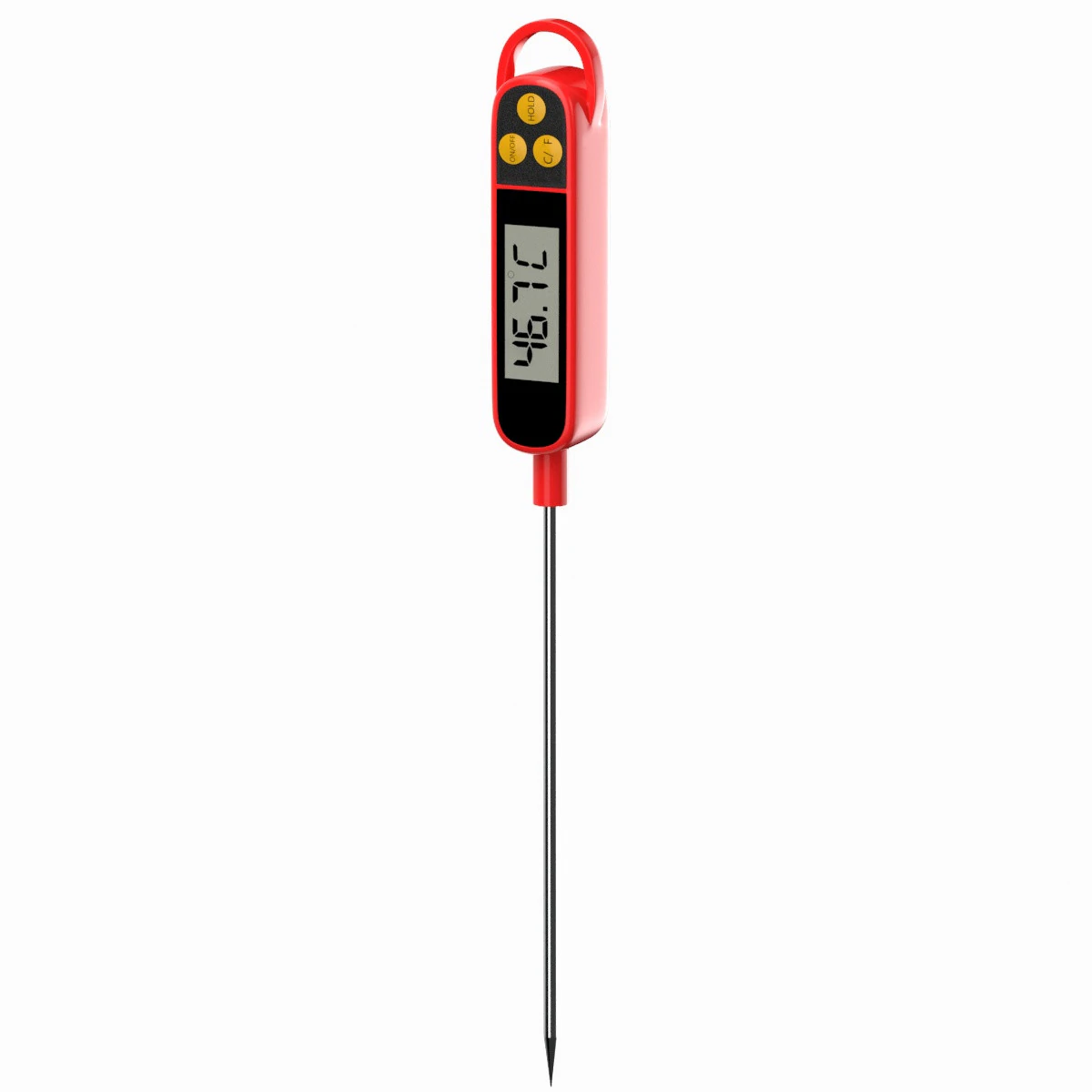 Digital Food Thermometer 3D Model .c4d .max .obj .3ds .fbx .stl .blend 