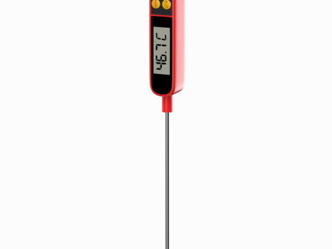 Digital Food Thermometer 3D Model