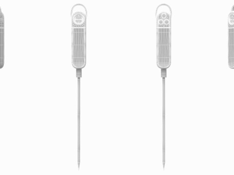 Digital Food Thermometer 3D-Modell