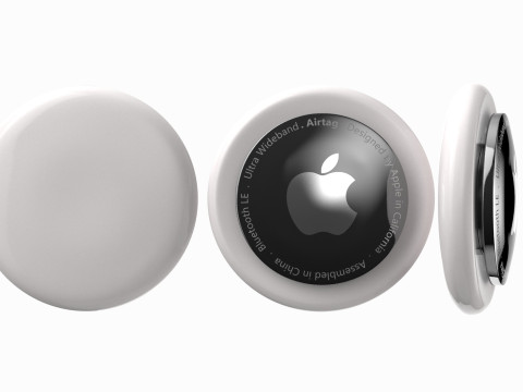 Apple AirTag Collection 3D Model