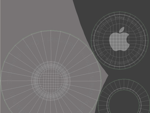 Apple AirTag Collection 3D Model