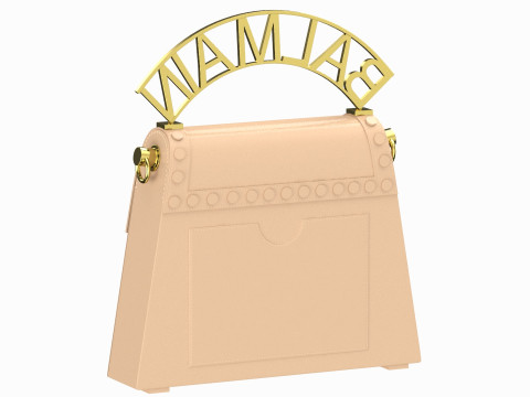 Balmain B Buzz Dynasty Small Bag Cream 3D Model