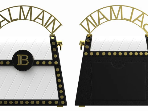 B Buzz Dynasty Small Bag Collection 3D Model