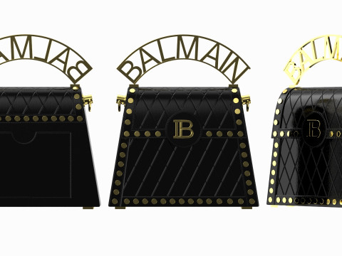 B Buzz Dynasty Small Bag Collection 3D 模型