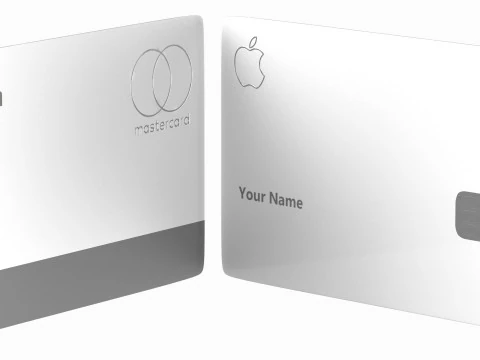 Apple Card 3D Model