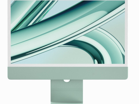 Apple iMac 2023 Green Modello 3D