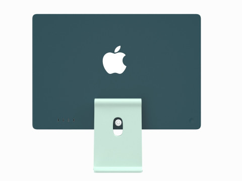 Apple iMac 2023 Green 3D Model