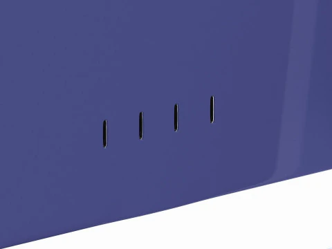 Apple iMac 2023 Purple 3D Model