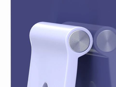 Apple iMac 2023 Purple 3D Model