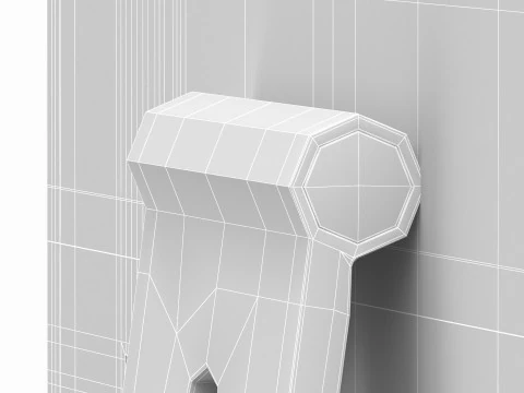 Apple iMac 2023 Purple 3D Model
