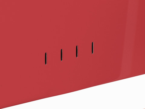 Apple iMac 2023 Red 3D Model