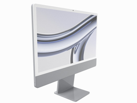Apple iMac 2023 All Colors Modèle 3D