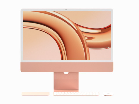 Apple iMac 2023 All Colors Modèle 3D