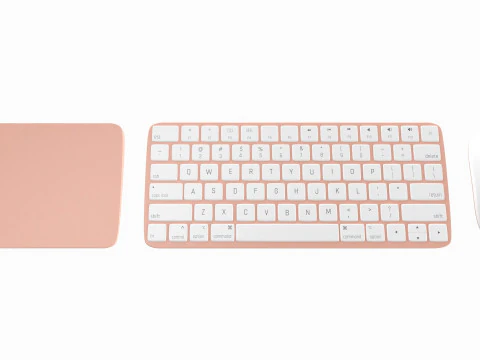 Apple iMac 2023 All Colors 3D Model