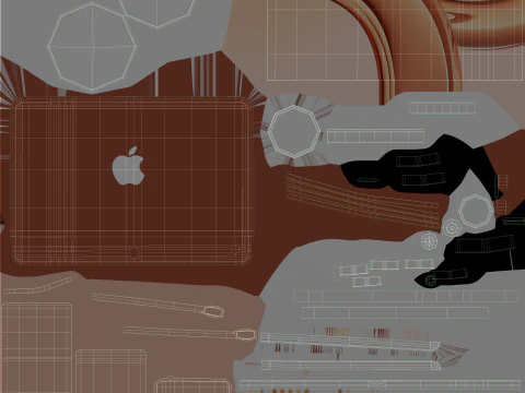 Apple iMac 2023 All Colors 3D Model