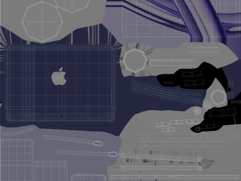 Apple iMac 2023 All Colors Modèle 3D