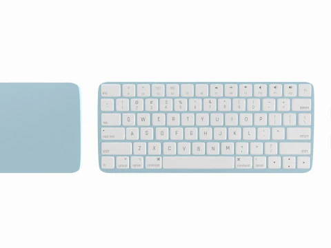 Apple iMac 2023 All Colors 3D Model