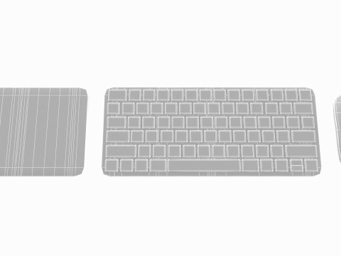 Apple iMac 2023 All Colors Modèle 3D