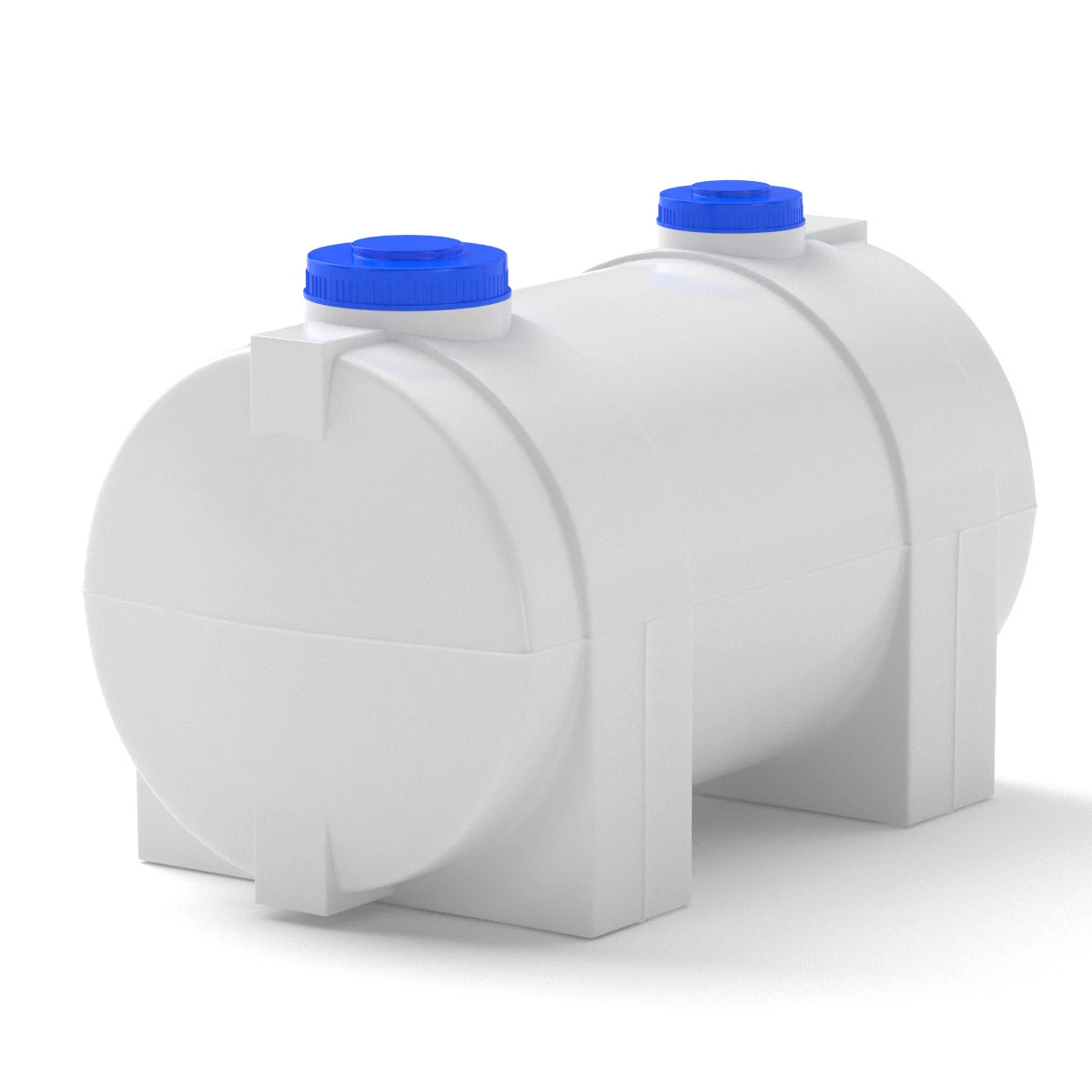 Plastic Water Tank 3D Model .c4d .max .obj .3ds .fbx .stl .blend