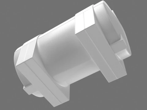 Plastic Water Tank 3D Model