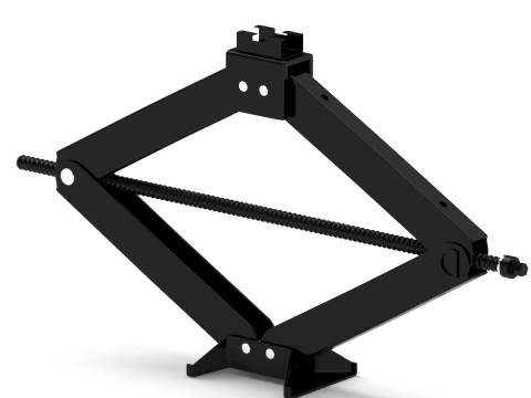 Black Car Jack 3D Модель