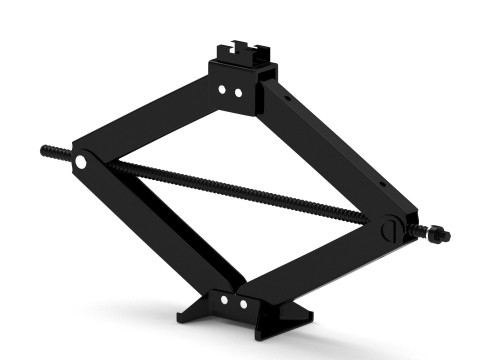 Black Car Jack 3D मॉडल