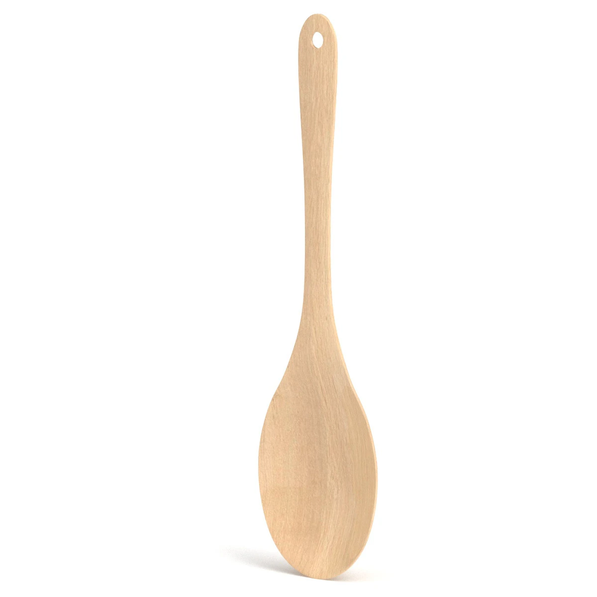 Kitchen Wooden Spoon 3D Model .c4d .max .obj .3ds .fbx .stl .blend