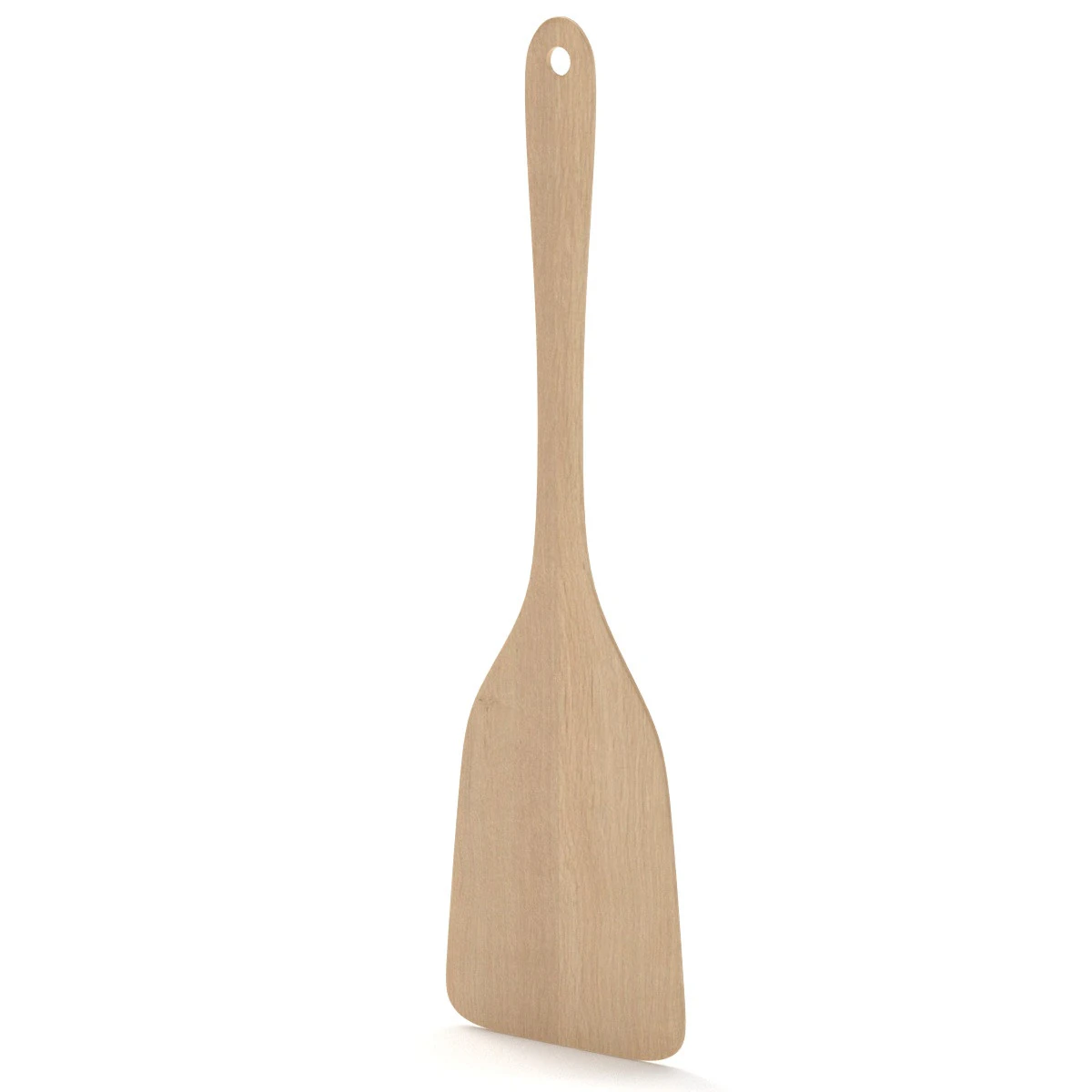 Wooden Kitchen Spatula 3D Model .c4d .max .obj .3ds .fbx .stl .blend 