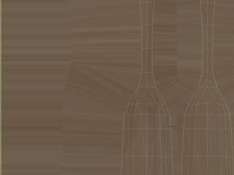 Spatule de cuisine en bois Modèle 3D