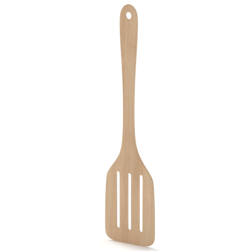 Wood Kitchen Spatula 3D Model .c4d .max .obj .3ds .fbx .stl .blend 
