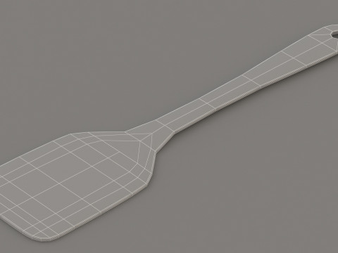Wooden Kitchenware Collection 3D Model