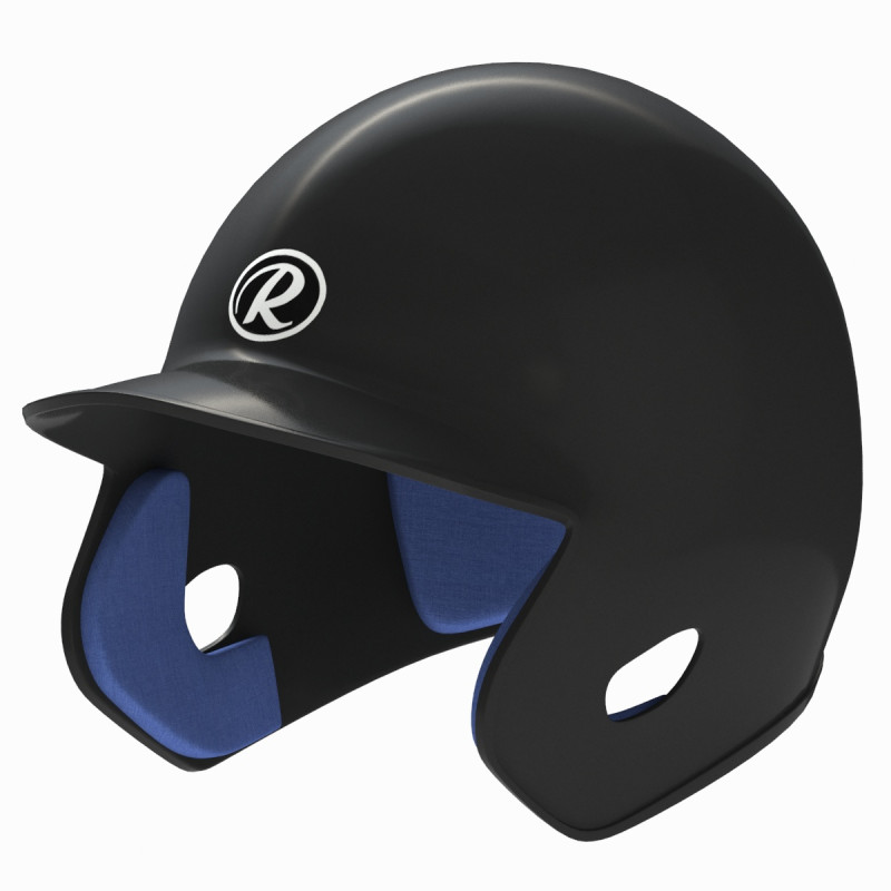 Baseball Batting Helmet 02 Model 3D .c4d .max .obj .3ds .fbx .stl .blend 